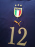 2004/05 Italy Goalkeeper Football Shirt #12 (M)