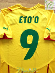 2010/11 Cameroon Away Football Shirt Eto'o #9 (S)