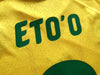 2010/11 Cameroon Away Football Shirt Eto'o #9 (S)