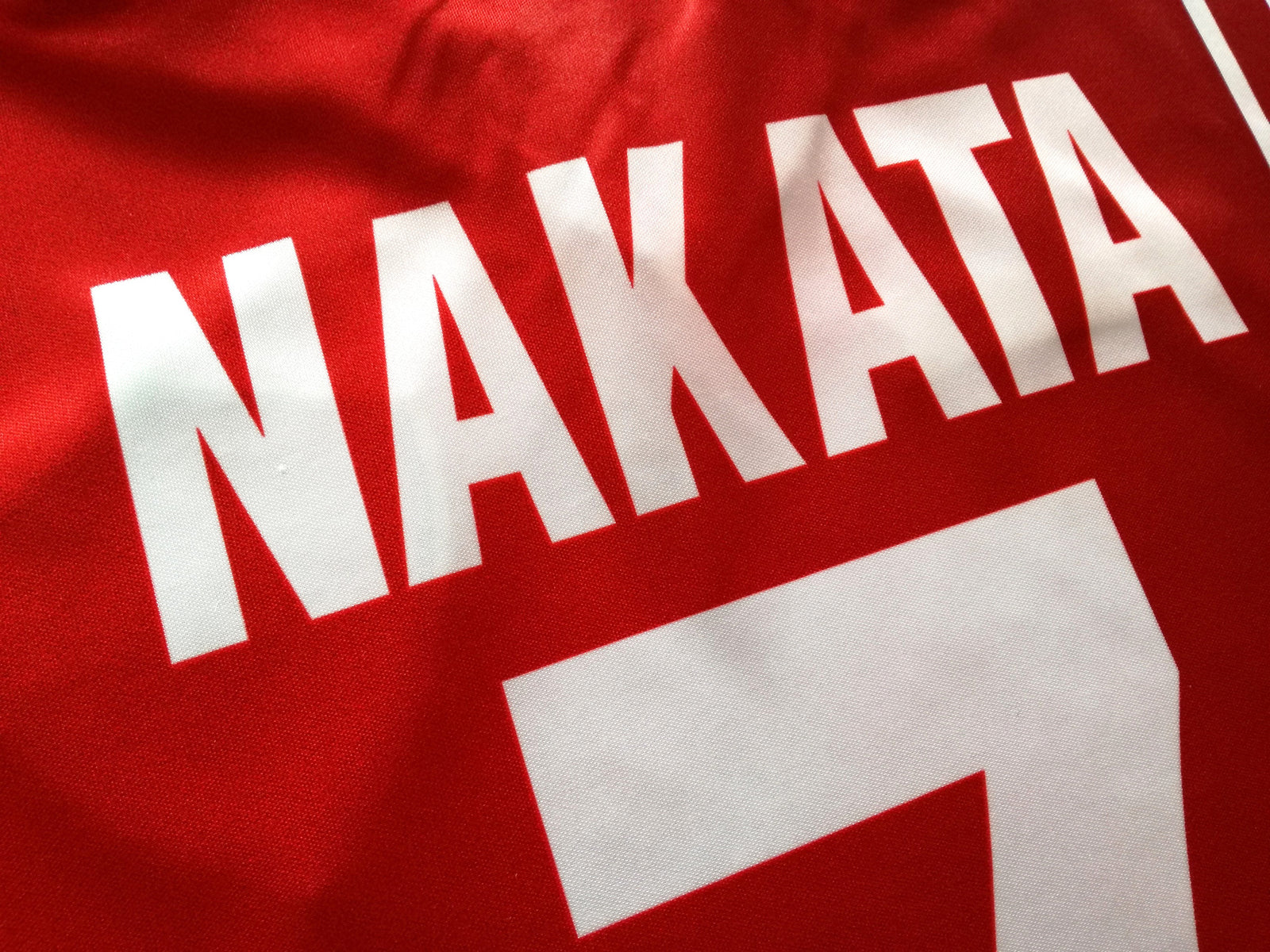 1998/99 Perugia Home Football Shirt Nakata #7 (L)