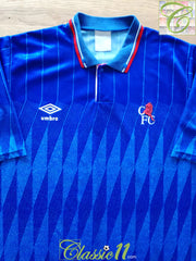 1989/90 Chelsea Home Football Shirt (XL)