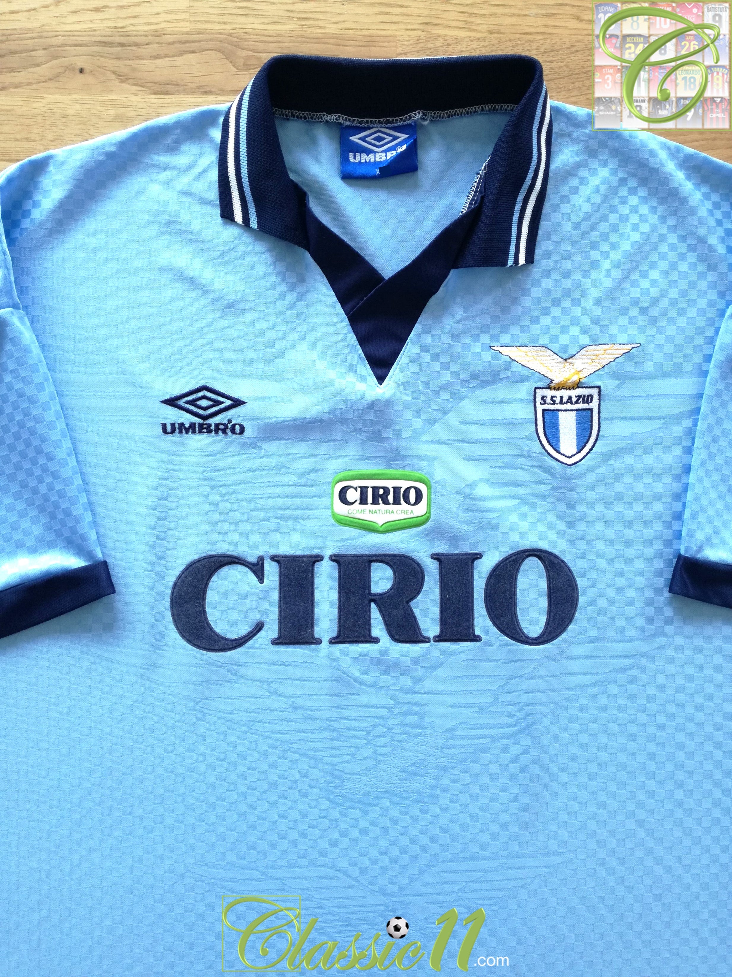 1996/97 Lazio Home Football Shirt