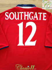2000/01 England Away Football Shirt Southgate #12 (XXL)