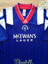 1992/93 Rangers Home Football Shirt