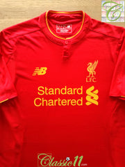 2016/17 Liverpool Home Football Shirt (B)