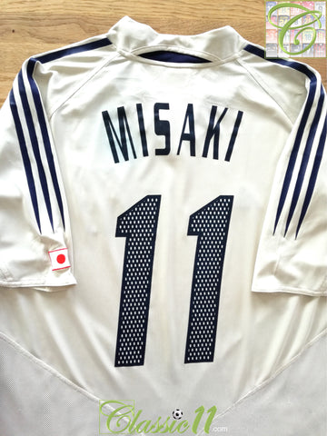 2004/05 Japan Away Football Shirt Misaki #11 (L)