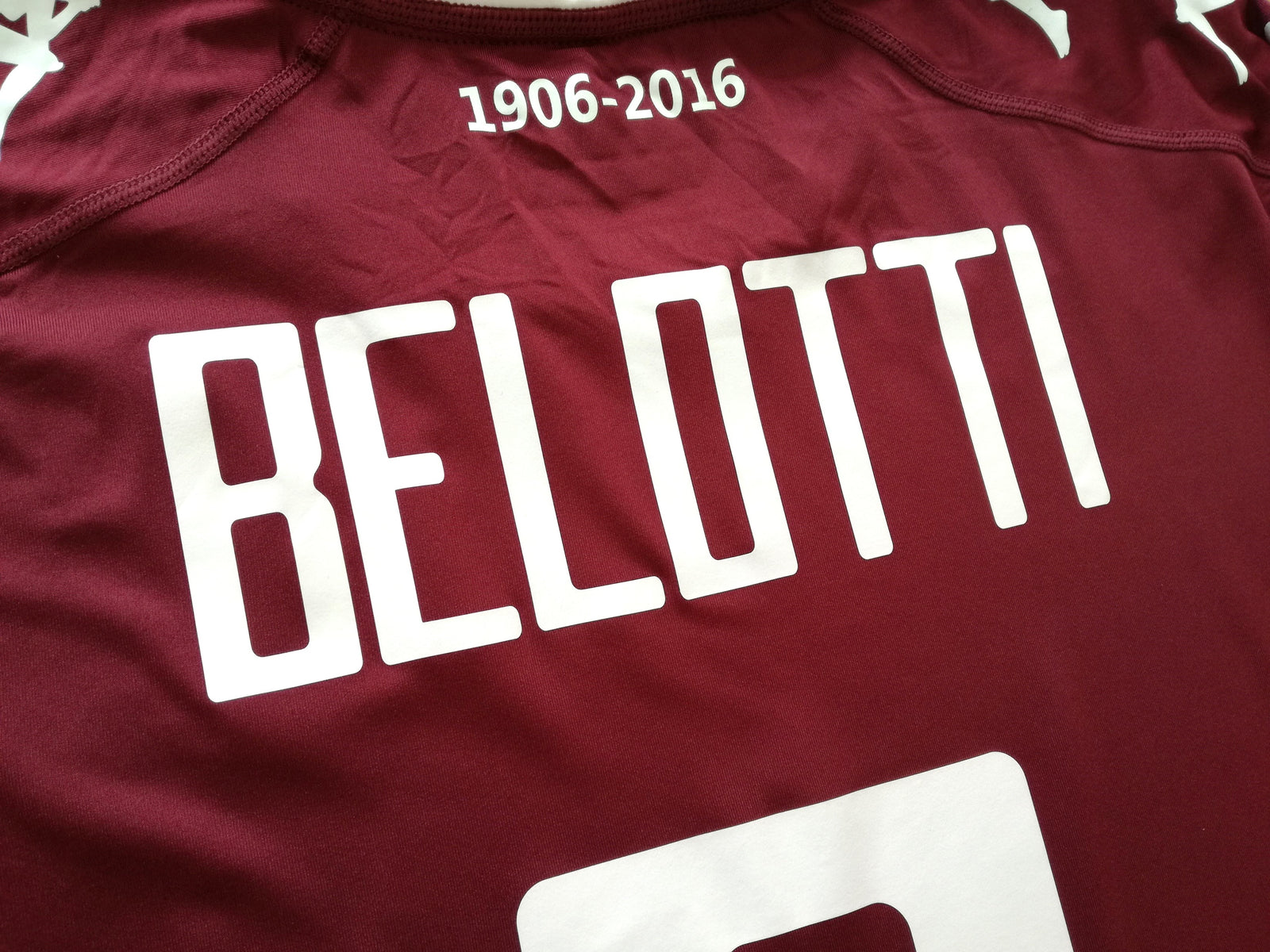 2016/17 Torino Home Football Shirt Belotti #9 (XXL)