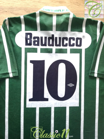 1993 Coritiba Away Football Shirt #10 (L)
