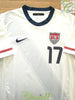 2010/11 USA Home Football Shirt Altidore #17 (M)