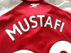 2017/18 Arsenal Home Premier League Football Shirt Mustafi #20 (M)