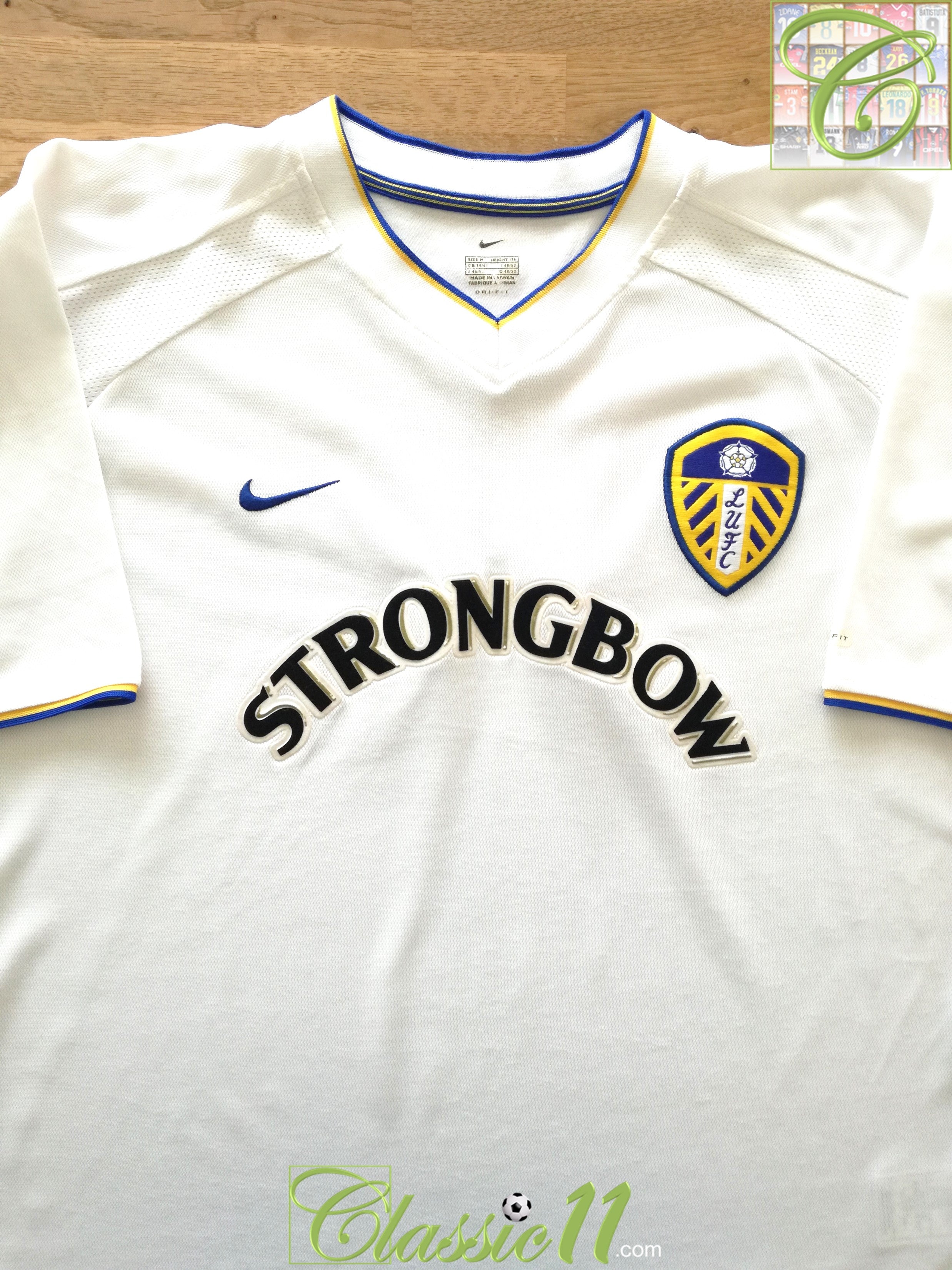 2000/01 Leeds United Home Football Shirt