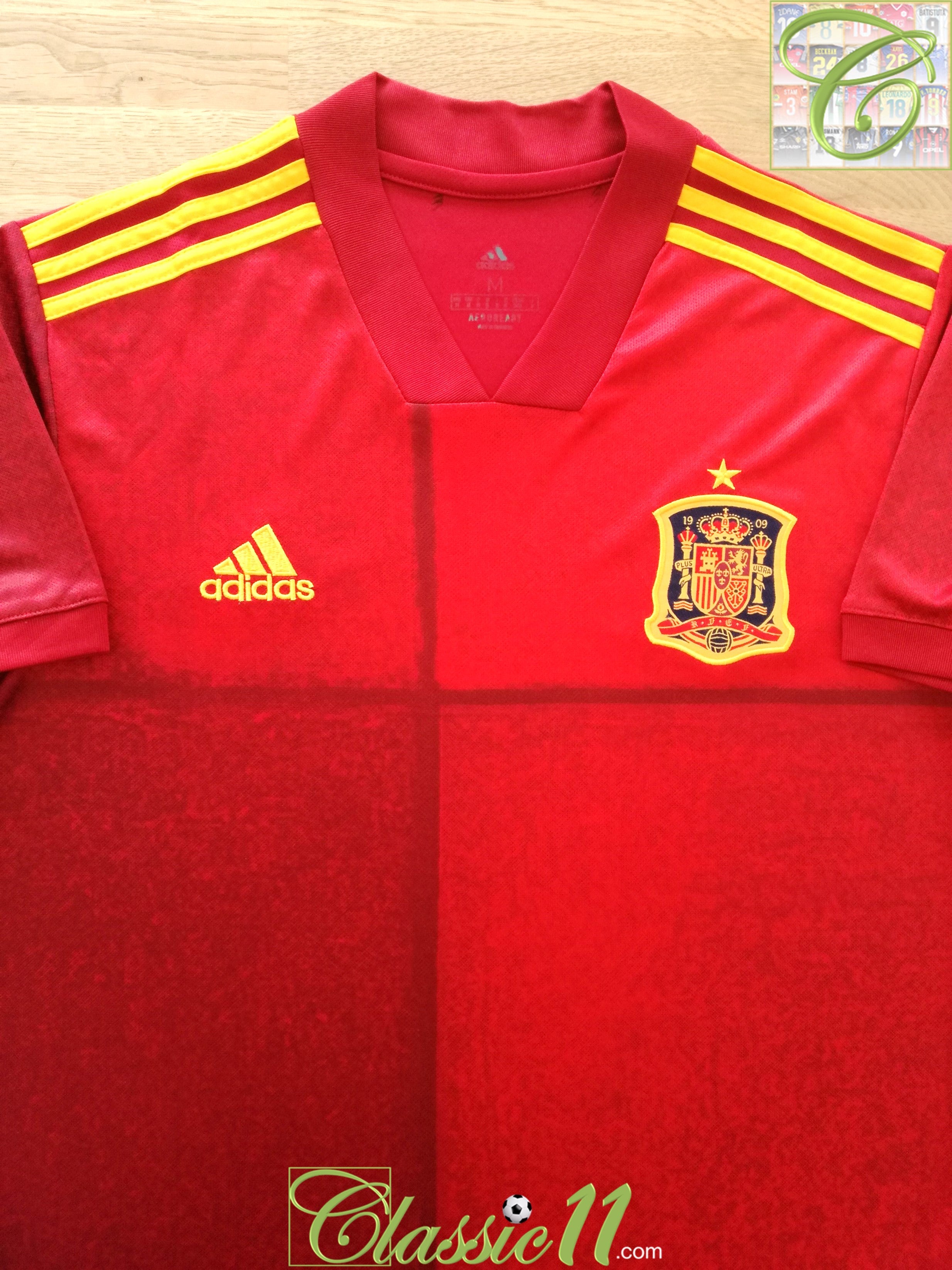 Home Kit Euro 2020 Spain Jersey 2020/22 Spain Home Football