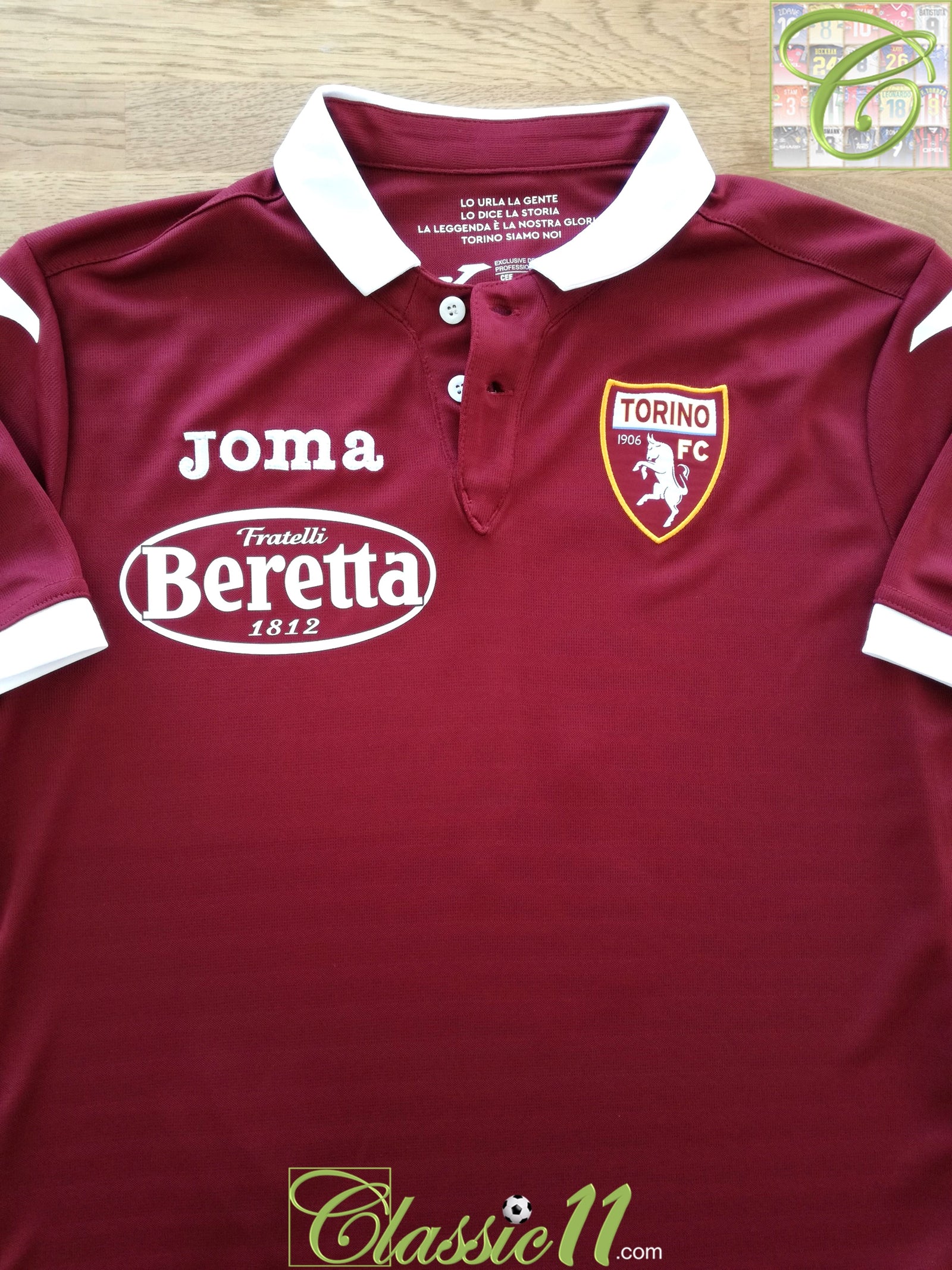 2019/20 Torino Home Football Shirt Belotti #9 (S)