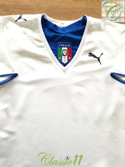 2006/07 Italy Away Football Shirt (S)