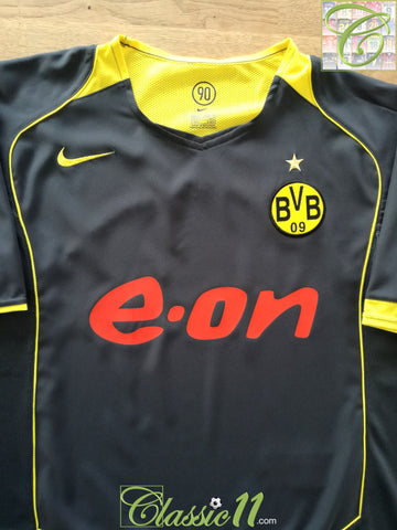 2004/05 Borussia Dortmund 3rd Football Shirt (M)