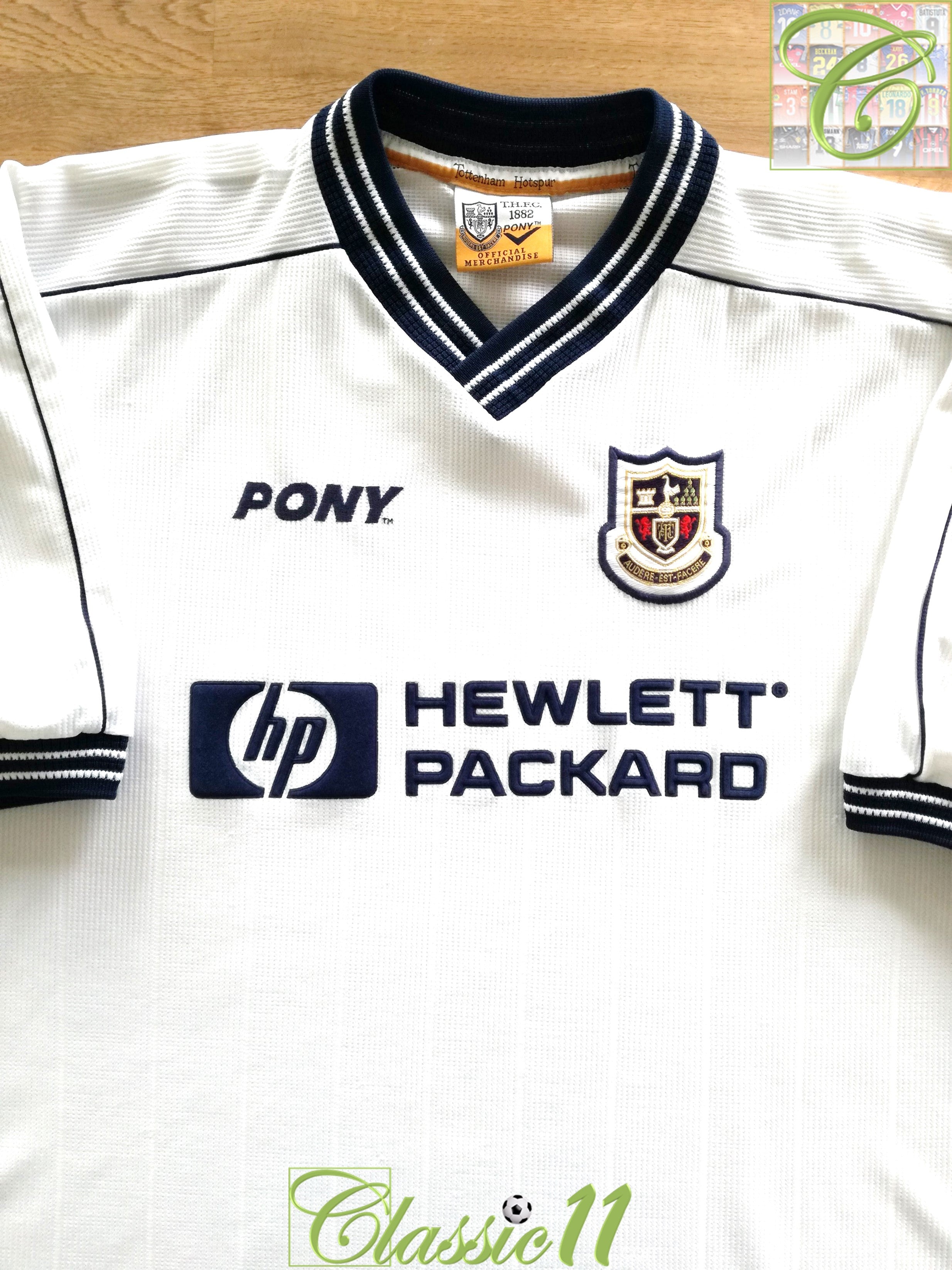 1997/98 Tottenham Home Football Shirt