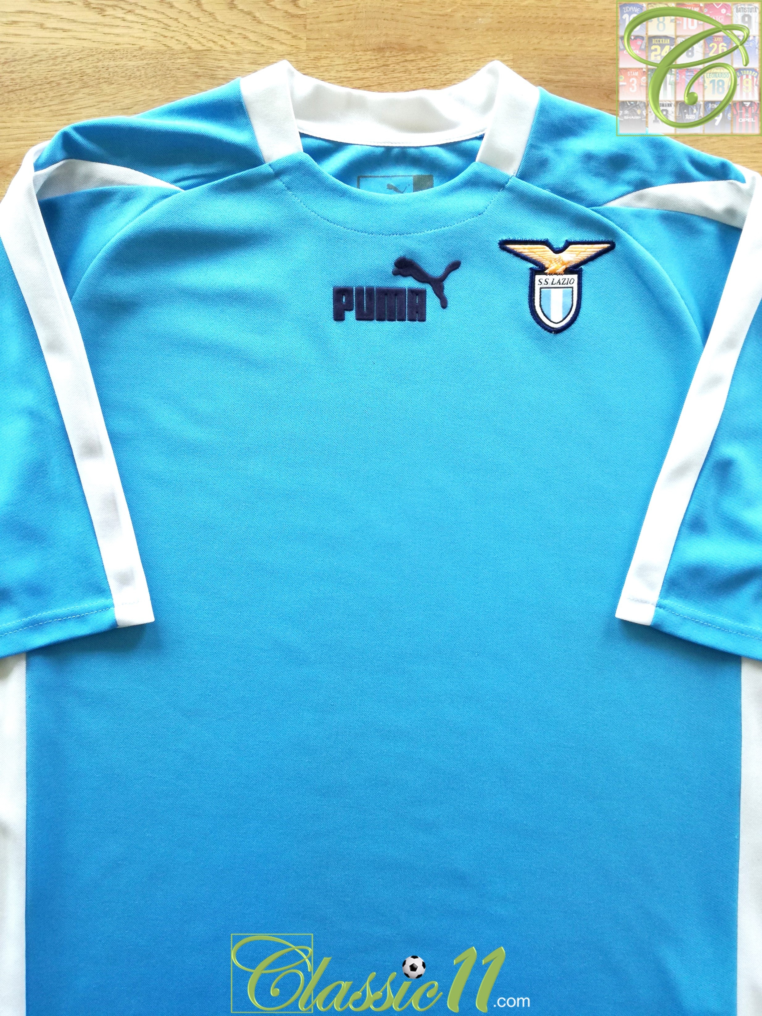 2003/04 Lazio Home Football Shirt, (L)