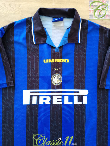 1996/97 Internazionale Home Football Shirt (XL)