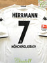 2014/15 Borussia Monchengladbach Bundesliga Home Football Shirt Herrmann #7 (XXL)