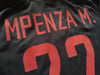 2002/03 Belgium Away Football Shirt Mpenza M. #22 (S)
