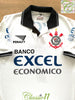 1997 Corinthians Home Football Shirt #7 (Marcelinho Carioca) (M)