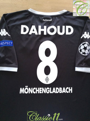2015/16 Borussia Monchengladbach Away Champions League Football Shirt Dahoud #8 (3XL)