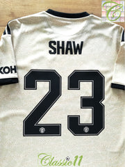 2019/20 Man Utd Away Football Shirt Shaw #2