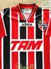 1996 Sao Paulo Away Football Shirt #7 (XL)