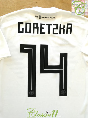 2018/19 Germany Home Football Shirt Goretzka #14 (XS)
