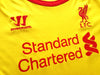 2014/15 Liverpool Away Football Shirt. (M)