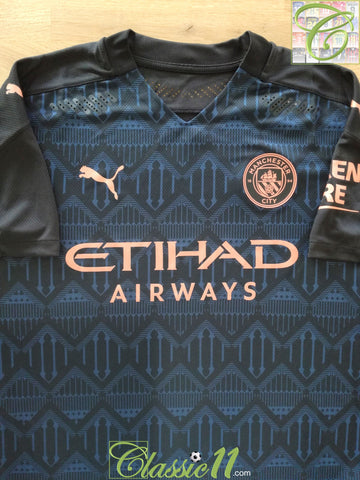 2020/21 Man City Away Player Issue Football Shirt (S) *BNWT*