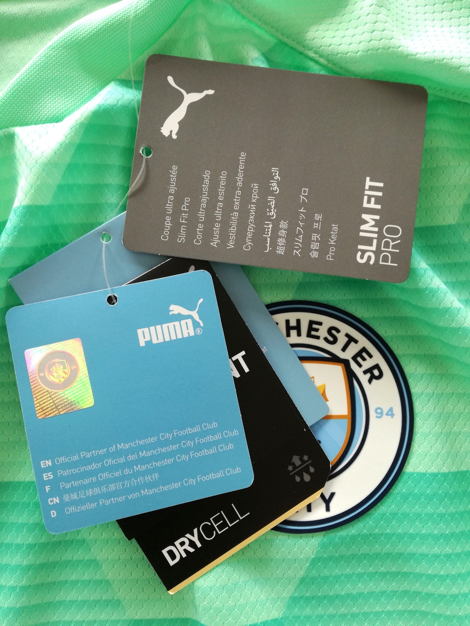2020/21 Man City Away Goalkeeper Football Shirt (XL) *BNWT*