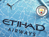 2020/21 Man City Home Player Issue Football Shirt (S) *BNWT*