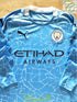 2020/21 Man City Home Long Sleeve Football Shirt