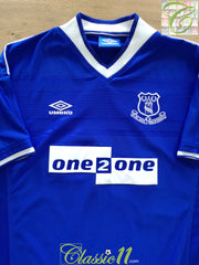 1999/00 Everton Home Football Shirt (XL)