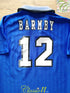 1996/97 Everton Home Football Shirt Barmby #12 (K)