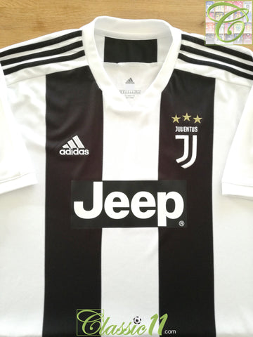 2018/19 Juventus Home Football Shirt