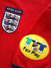 2000 England Away European Championship Football Shirt Scholes #8 (XL)
