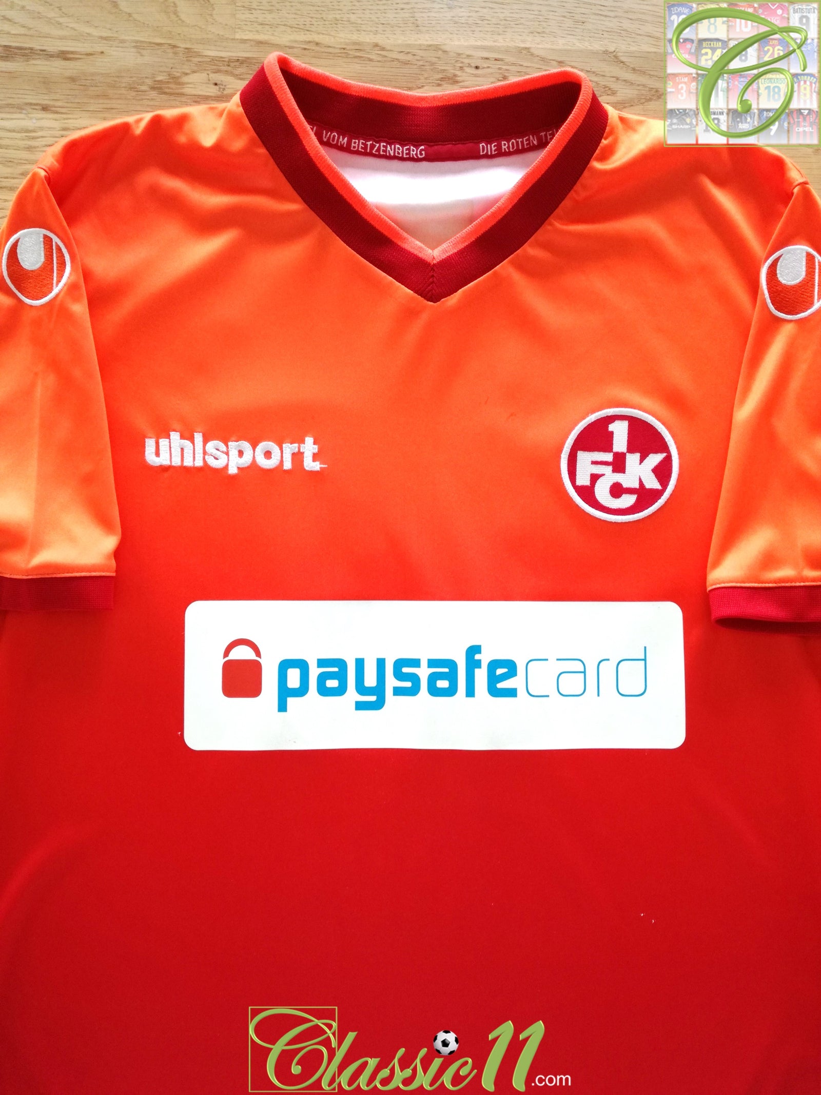 2014/15 Kaiserslautern Home Football Shirt Gaus #19 (S)