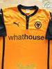 2014/15 Wolverhampton Wanderers Home EFL Football Shirt #3 (M)