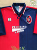 1998/99 Cagliari Home Football Shirt Pisanu #16 (XL)