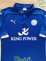 2014/15 Leicester City Home Football Shirt