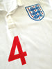 2009/10 England Home Football Shirt Gerrard #4 (3XL)