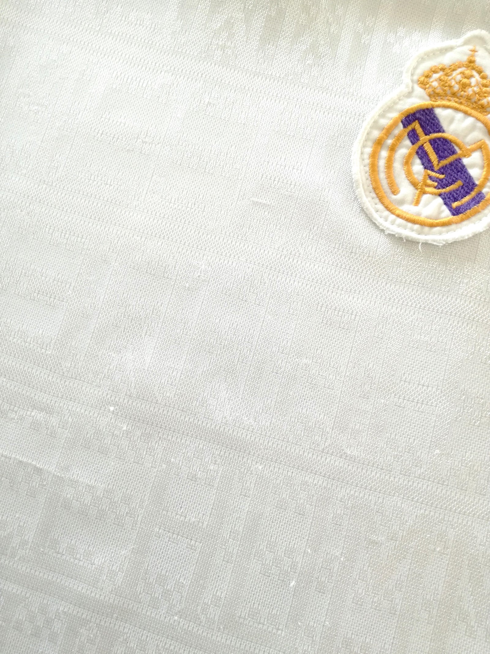 1986/87 Real Madrid Home Football Shirt (S)