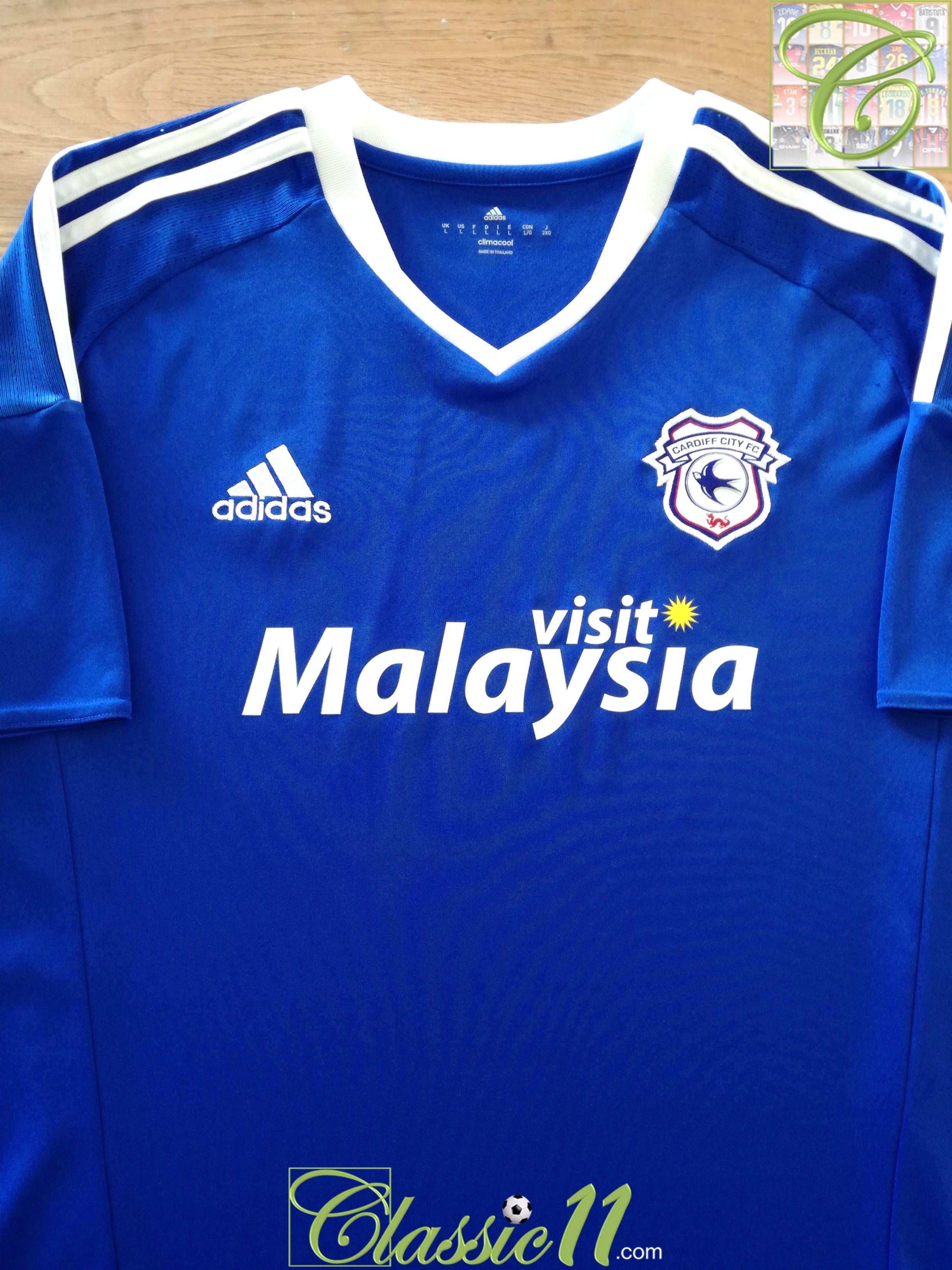 2016/17 Cardiff City Home Football Shirt (XXL)