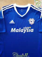 2016/17 Cardiff City Home Football Shirt (XXL)