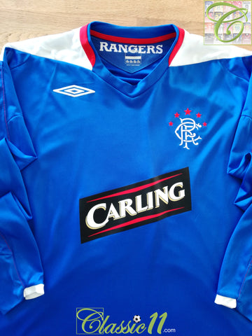 2006/07 Rangers Home Football Shirt. (3XL)