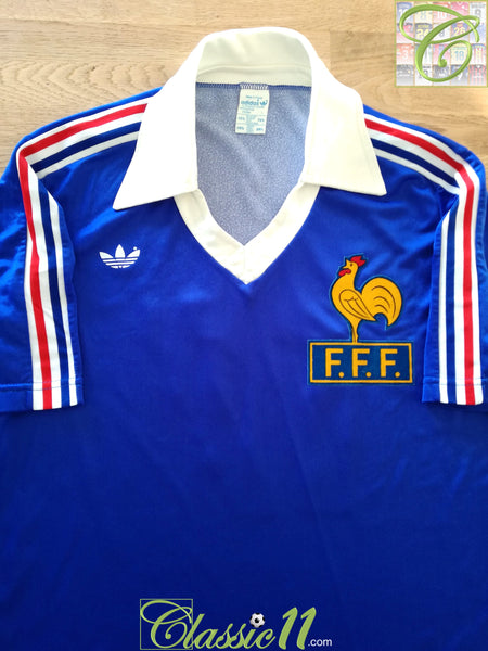 France 1978 - 1979 Ultra rare shirt football Adidas long sleeve jersey