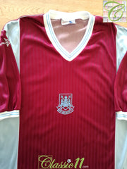 1987/88 West Ham Home Football Shirt (L)
