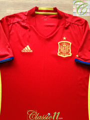2015/16 Spain Home Football Shirt (XL) *BNWT*